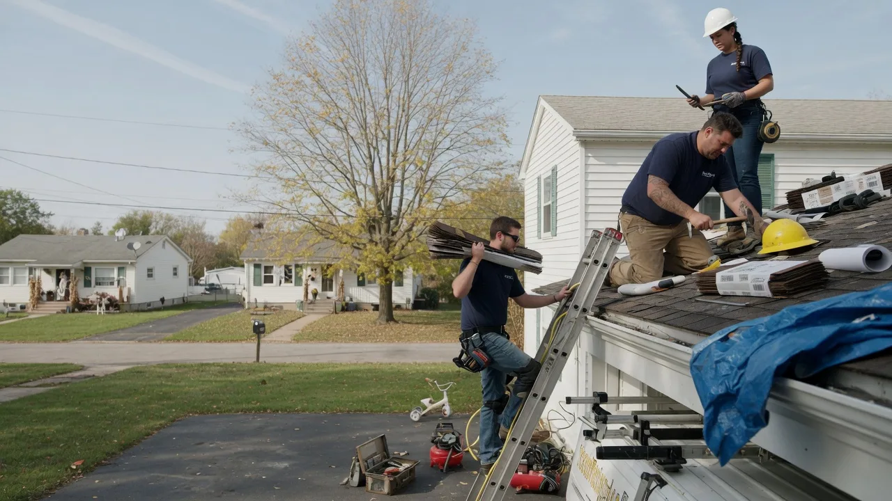 Local Roofing Contractors in Walshville, IL near me
